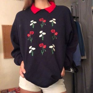 🌊Floral Sweater 🌊